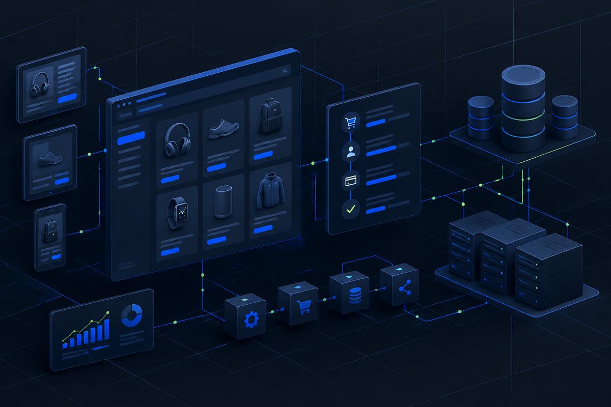 E-commerce Website Development service visual